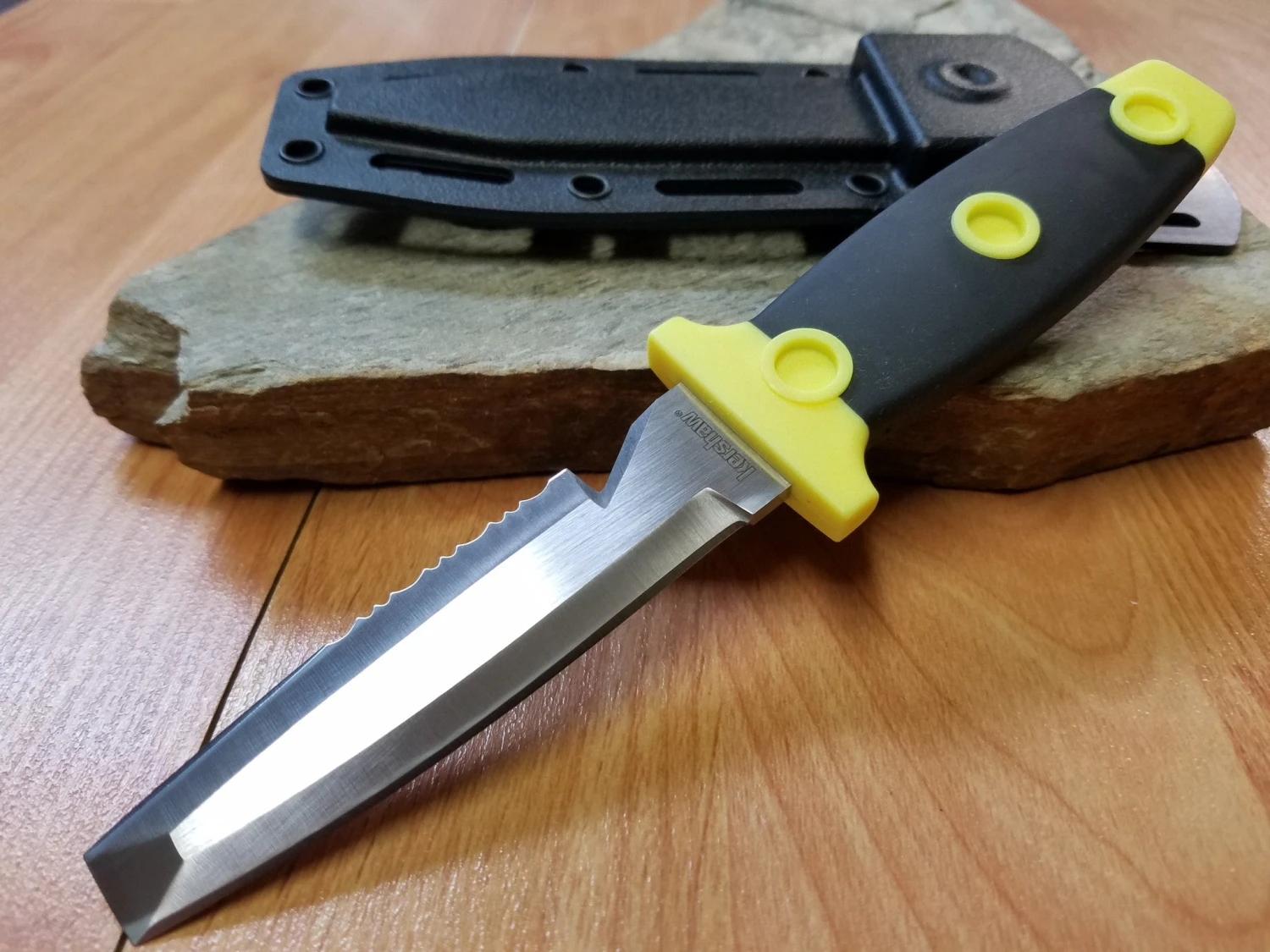 Kershaw Sea Hunter Diver's Fixed Blade Knife 1008blp - Image 2