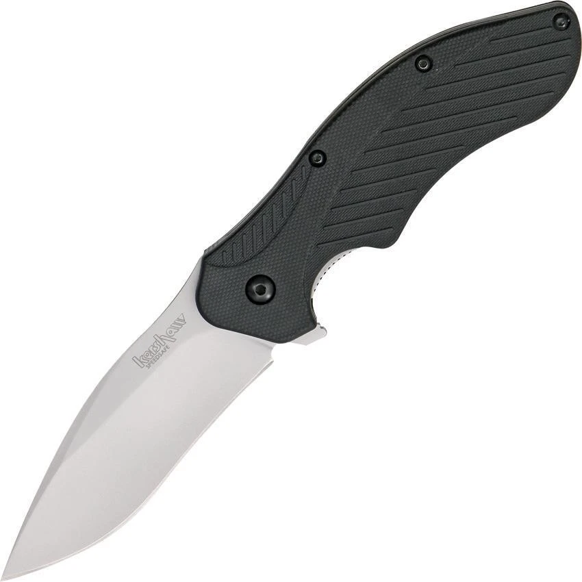 Kershaw Clash Linerlock A/O Standard Blade Ken Onion Black Folding Knife 1605 - Image 2