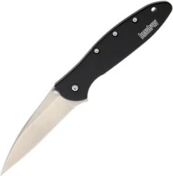Kershaw Leek Linerlock A/O Blade Hang Pack Black Folding Knife - 1660SWBLKX