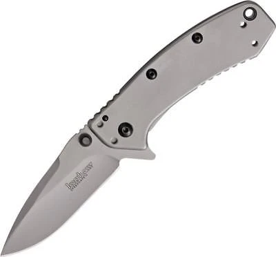 Kershaw Cryo Rick Hinderer Framelock Blade A/O Folding Knife W/ Flipper EDC 1555 - Image 2