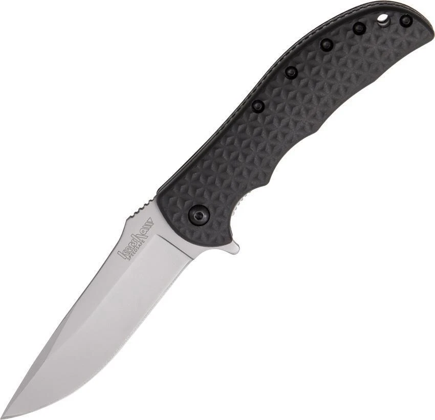 Kershaw RJ Martin Volt II Linerlock A/O Drop Pt Blade Black Folding Knife 3650 - Image 3
