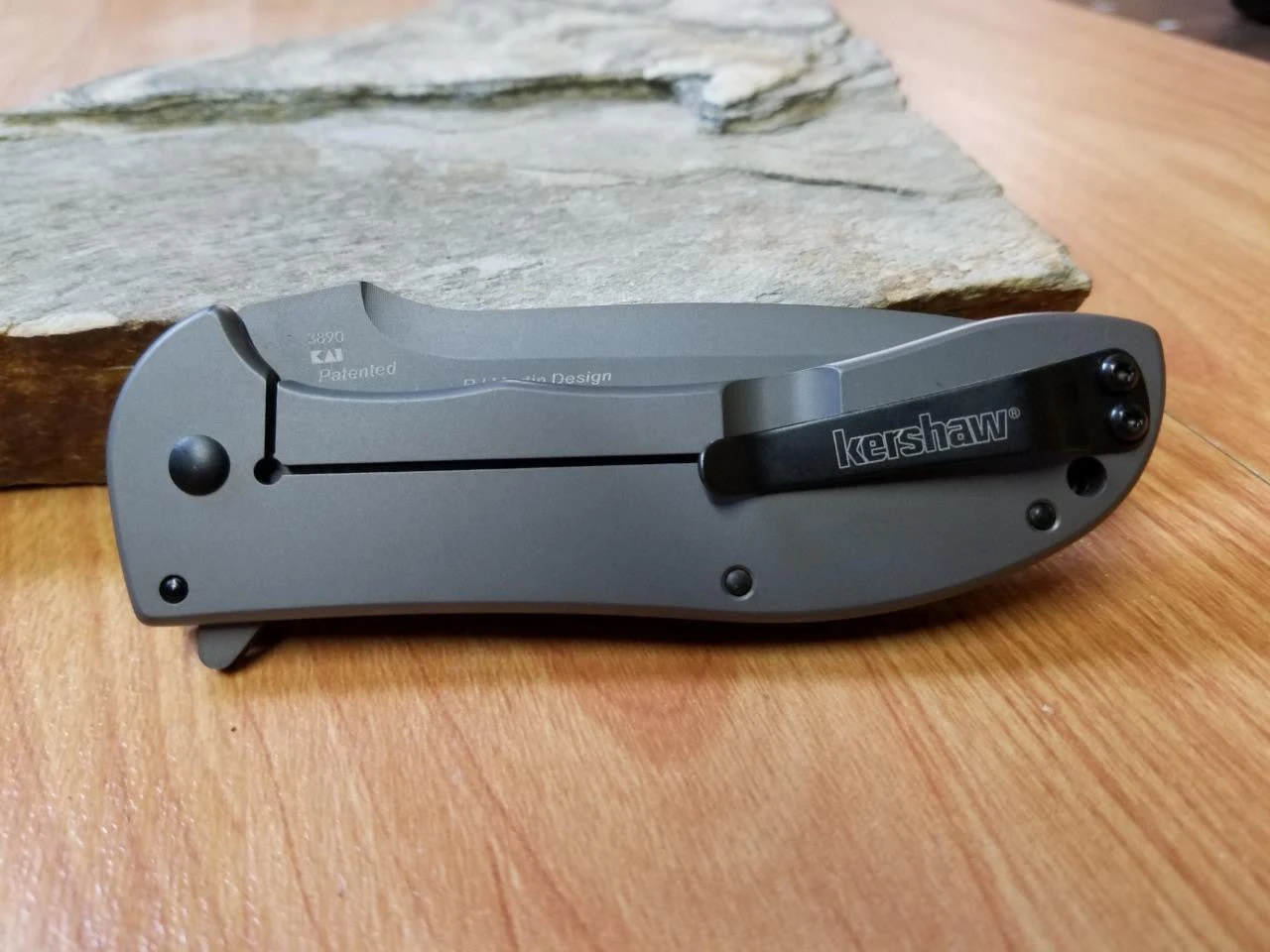 Kershaw Scrambler Assist Open Folding Knife Drop Point With Speed Safe - 3890 - Image 3