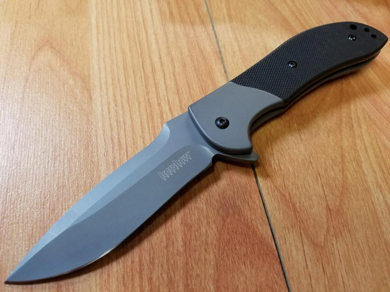 Kershaw Scrambler Assist Open Folding Knife Drop Point With Speed Safe - 3890 - Image 4