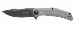 Kershaw Believer Assisted Frame Lock Knife Stainless Handle Plain Gray PVD Coated Blade 2070