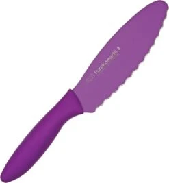 Kershaw Pure Komachi 2 Series Purple Kitchen Fixed Blade Sandwich Knife 5063