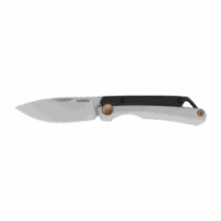Kershaw Esteem Folding Knife Black G10/Stainless Steel Handle Drop Point Plain Edge Bead Blast Finish KS-2032