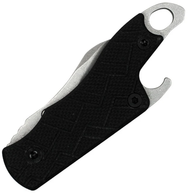 Kershaw Cinder Knife Black GFN Handle Plain Stonewash Blade 1025 - Image 2