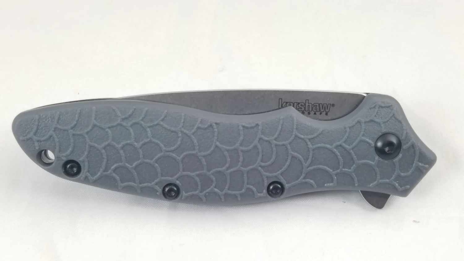 Kershaw Oso Sweet Linerlock A/O Gray SpeedSafe Folding Knife 1830GRYSW - Image 4