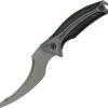 Kershaw Black Zip It Pro Lonerlock 9" Fixed Knife Hunting Ti-Carbon - 1894x