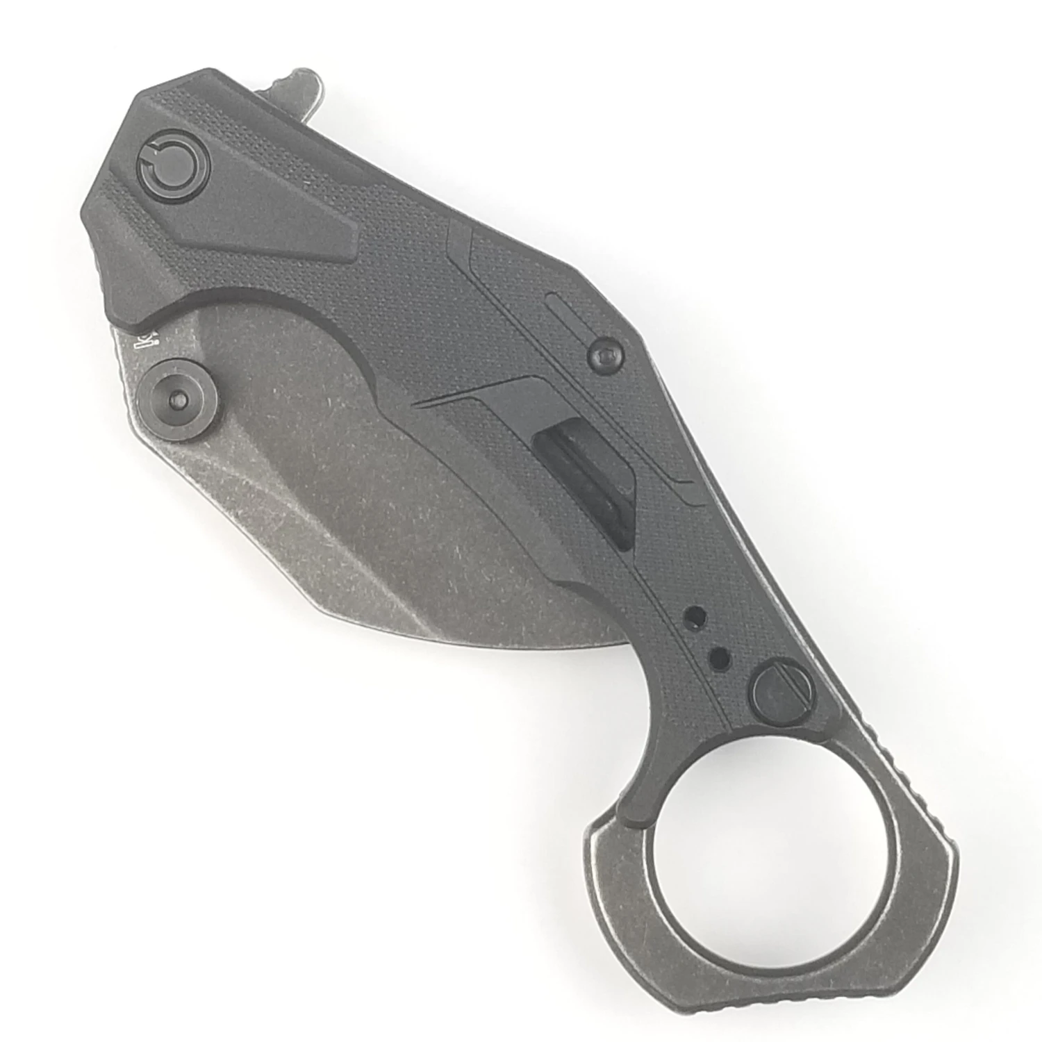 Kershaw Outlier Pocket Knife Linerlock A/O Black Folding 8Cr13MoV Karambit 2064 - Image 12