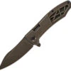Kershaw Boilermaker Framelock Assisted Open Folding Knife 3475