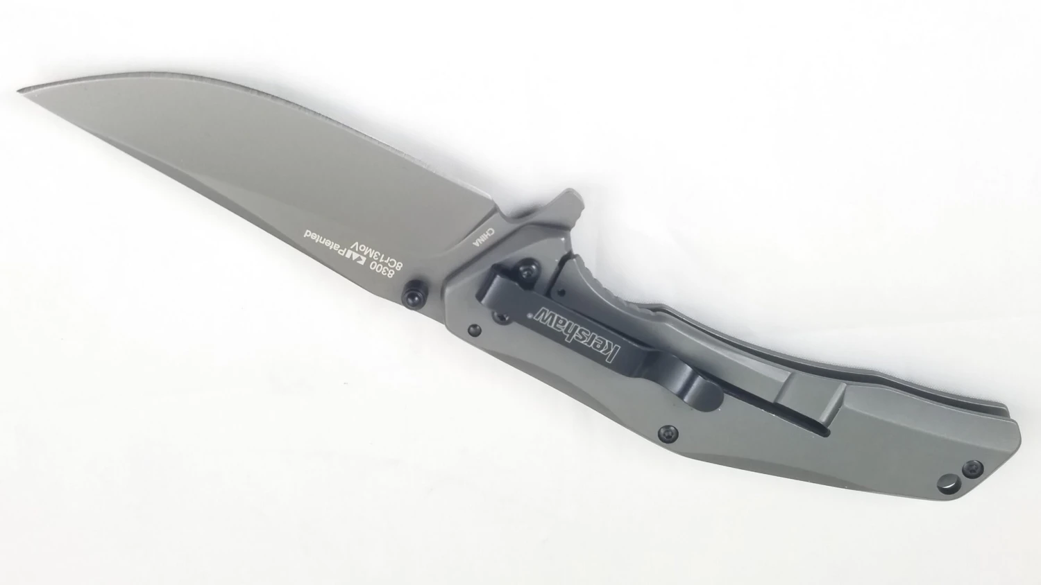 Kershaw Duojet Framelock A/O Black Carbon Fiber Folding Pocket Knife 8300X - Image 3