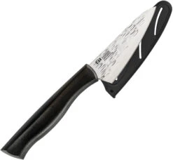 Kershaw 3.5" Fixed Stainless Blade Black Kitchen Inspire Paring Knife AH7068