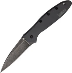 Kershaw Leek Linerlock A/O Factory Second Dark Gray Folding Pocket Knife X1660GRYBWB