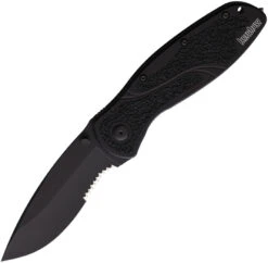 Kershaw Blur Linerlock A/O Factory Second Black Folding Pocket Knife X1670GBBLKSTB