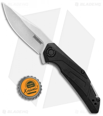 Kershaw Camshaft Assisted Opening Knife Black FRN (3" Stonewash) 1370 - Image 4