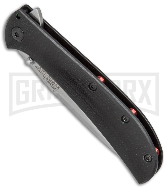 Kershaw Al Mar AM-3 Black G-10 Assisted Opening Knife - Satin Plain - Image 2