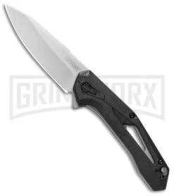 Kershaw Airlock Assisted Opening Knife Black FRN - 3" Bead Blast
