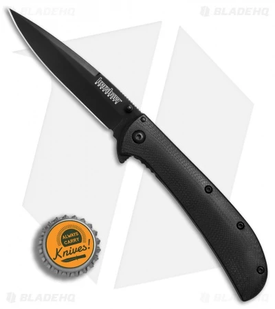 Kershaw Al Mar AM-4 Assisted Opening Knife Black G-10 (3.5" Black) 2330BLK - Image 4