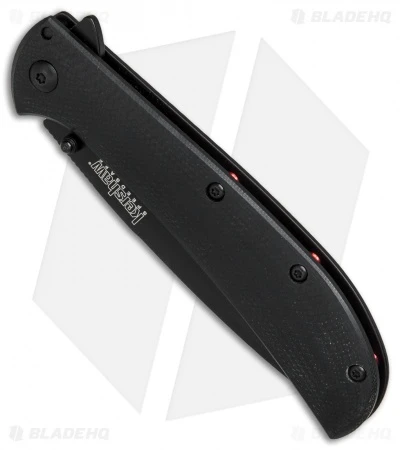 Kershaw Al Mar AM-4 Assisted Opening Knife Black G-10 (3.5" Black) 2330BLK - Image 3