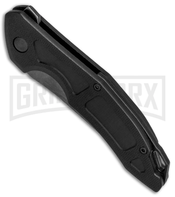 Kershaw Anso Method Liner Lock Knife Black G-10 BlackWash 1170 - Image 2