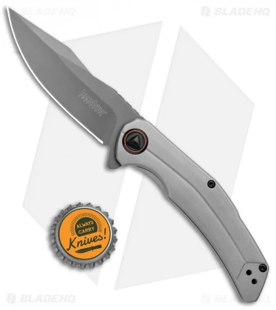 Kershaw Believer Assisted Opening Knife Stainless Steel (3.25" Gray PVD) 2070 - Image 4