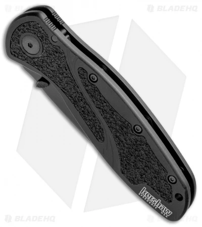 Kershaw Blur Tanto Assisted Opening Knife Black (3.375" Black Serr) 1670TBLKST - Image 2