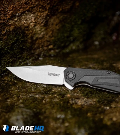 Kershaw Camshaft Assisted Opening Knife Black FRN (3" Stonewash) 1370 - Image 5