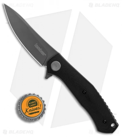 Kershaw Concierge Liner Lock Knife Black G-10 (3.25" Gray) 4020 - Image 4