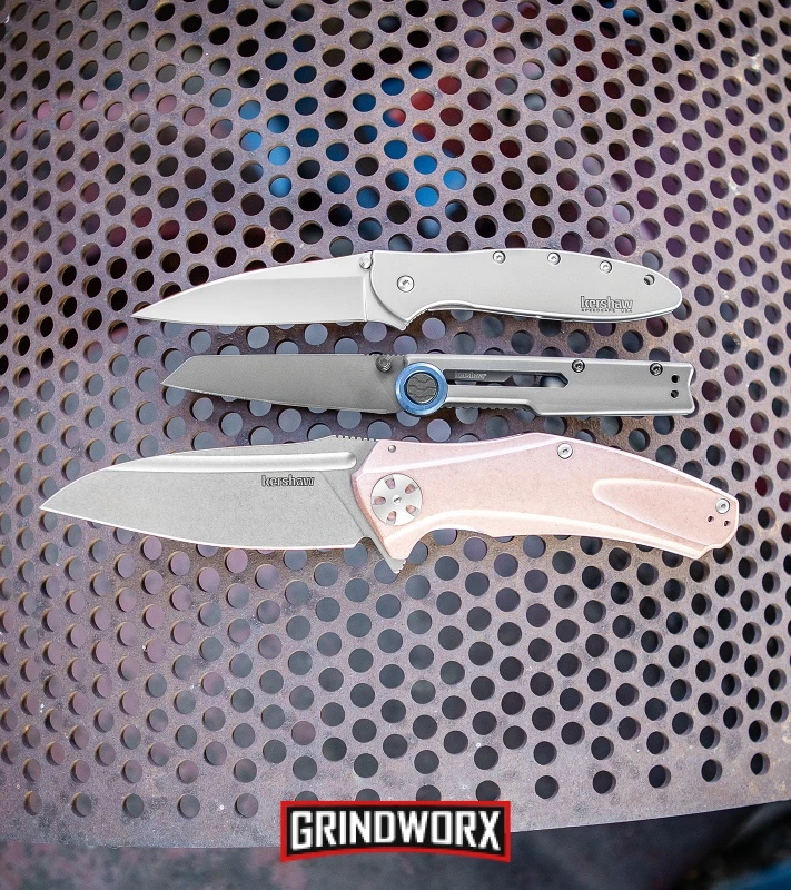 Kershaw Leek Assisted Opening Knife - Bead Blast Plain - Image 6