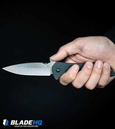 Kershaw Emerson CQC-4KXL D2 Frame Lock Knife (3.9" Stonewash) 6055D2 - Image 6