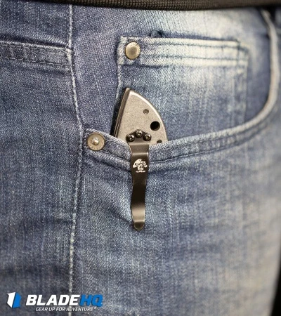 Kershaw Emerson CQC-4KXL Frame Lock Knife (3.9" Stonewash) 6055 - Image 5