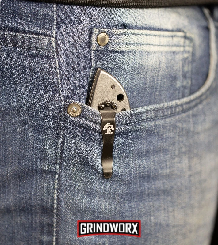 Kershaw Emerson CQC-4KXL 3.9" Frame Lock Knife Stonewash - Image 5