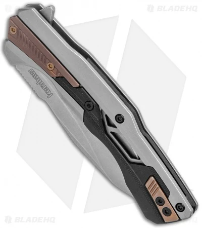 Kershaw Endgame Frame Lock Knife Bronze PVD/GFN (3.25" Stonewash) 2095 - Image 2