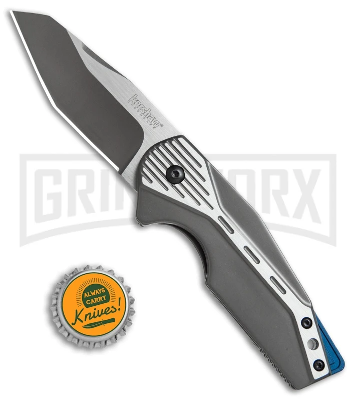 Kershaw GTC Malt Assisted Opening Knife - 3" Gray - Image 4