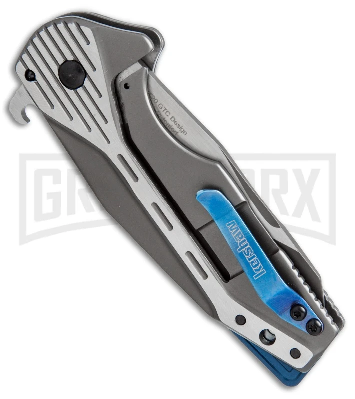 Kershaw GTC Malt Assisted Opening Knife - 3" Gray - Image 3