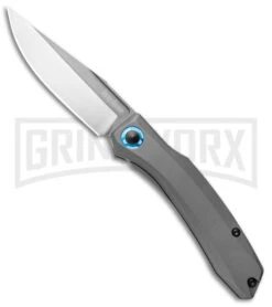 Kershaw Highball Frame Lock Knife Gray Stainless Steel Satin D2