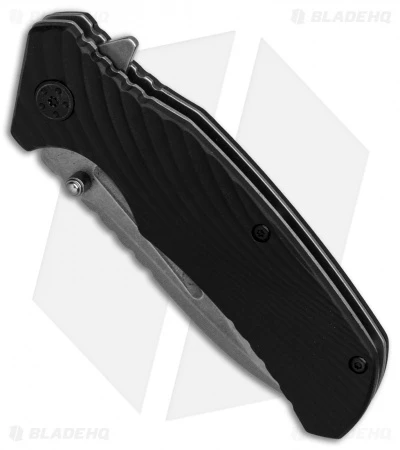Kershaw Huddle Assisted Opening Knife Black GFN (3.25" Stonewash ) 1326 - Image 3