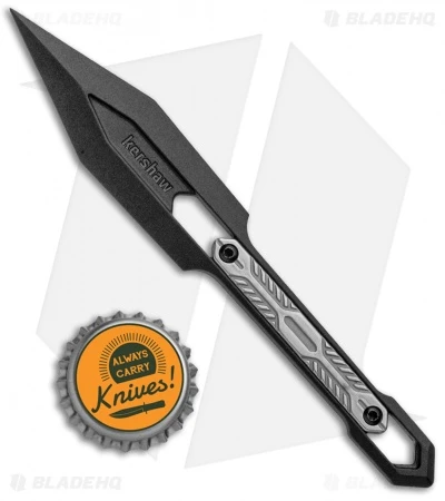 Kershaw Inverse Fixed Blade Polymer Knife (2.6" Black) - Image 3