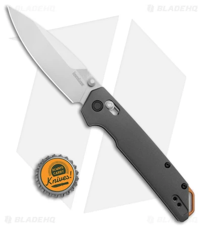 Kershaw Iridium Bar Lock Knife Gray Aluminum (3.5" Satin D2) 2038 - Image 4