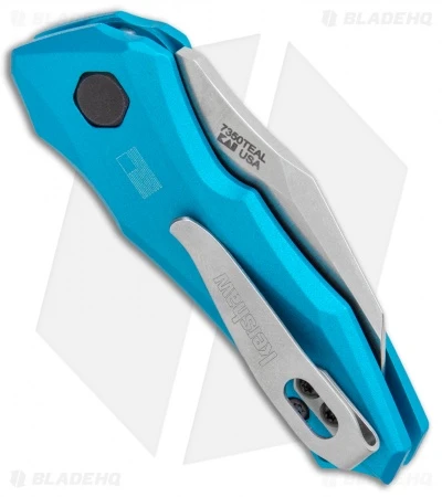 Kershaw Launch 10 Automatic Knife Teal (1.9" Stonewash) 7350 - Image 3