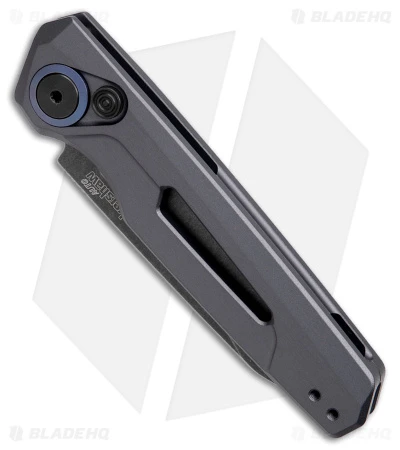 Kershaw Launch 11 Automatic Knife Gray Aluminum (2.75" Blackwash) 7550GRY - Image 2