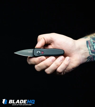 Kershaw Launch 4 CA Legal Automatic Knife Blue (1.9" Damascus) BHQ Exclusive - Image 6