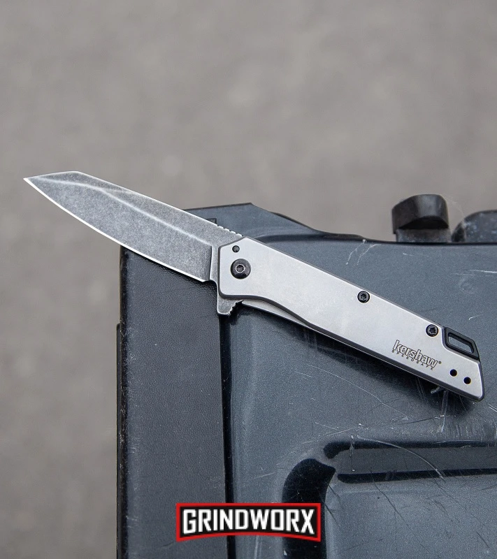 Kershaw Misdirect SpeedSafe Assisted Opening Knife Gray - 2.9" BlackWash - Image 5