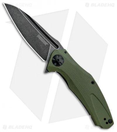 Kershaw Natrix A/O Knife Olive Green G-10 (3.25" BlackWash) 7007OLBW