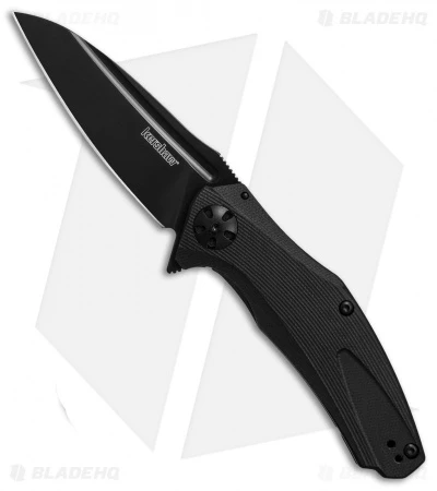 Kershaw Natrix Sub-Frame Lock Knife Black G-10 (3.25" Black) 7007BLK