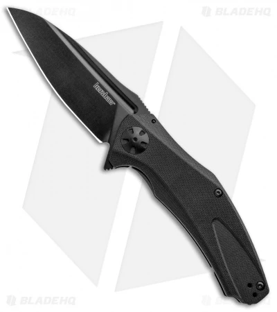 Kershaw Natrix XL Sub-Frame Lock Knife Black G-10 (3.75" Black) 7008BLK