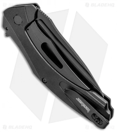 Kershaw Natrix XL Sub-Frame Lock Knife Black G-10 (3.75" Black) 7008BLK - Image 3