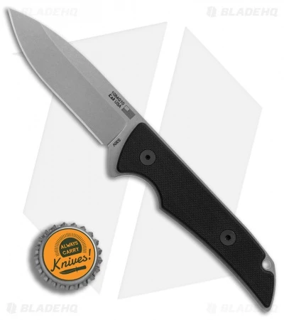 Kershaw Premium Skyline Fixed Blade Knife Black G-10 (3.1" S30V Stonewash) - Image 4