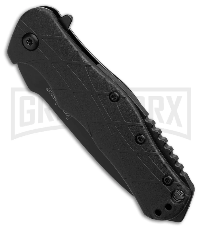 Kershaw RJ Tactical 3.0 Assisted Opening Knife Black Drop Point - Image 2